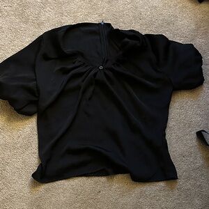 Elegant Black Women's Top